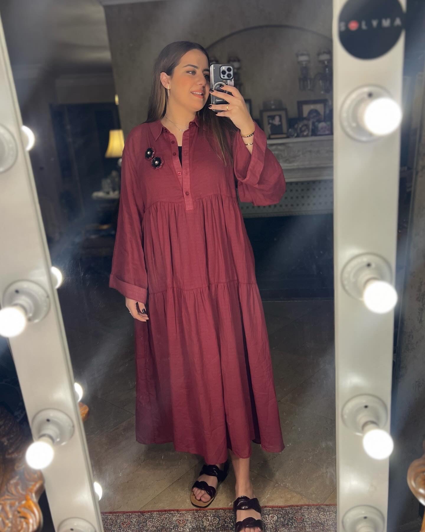 M Dress Burgundy