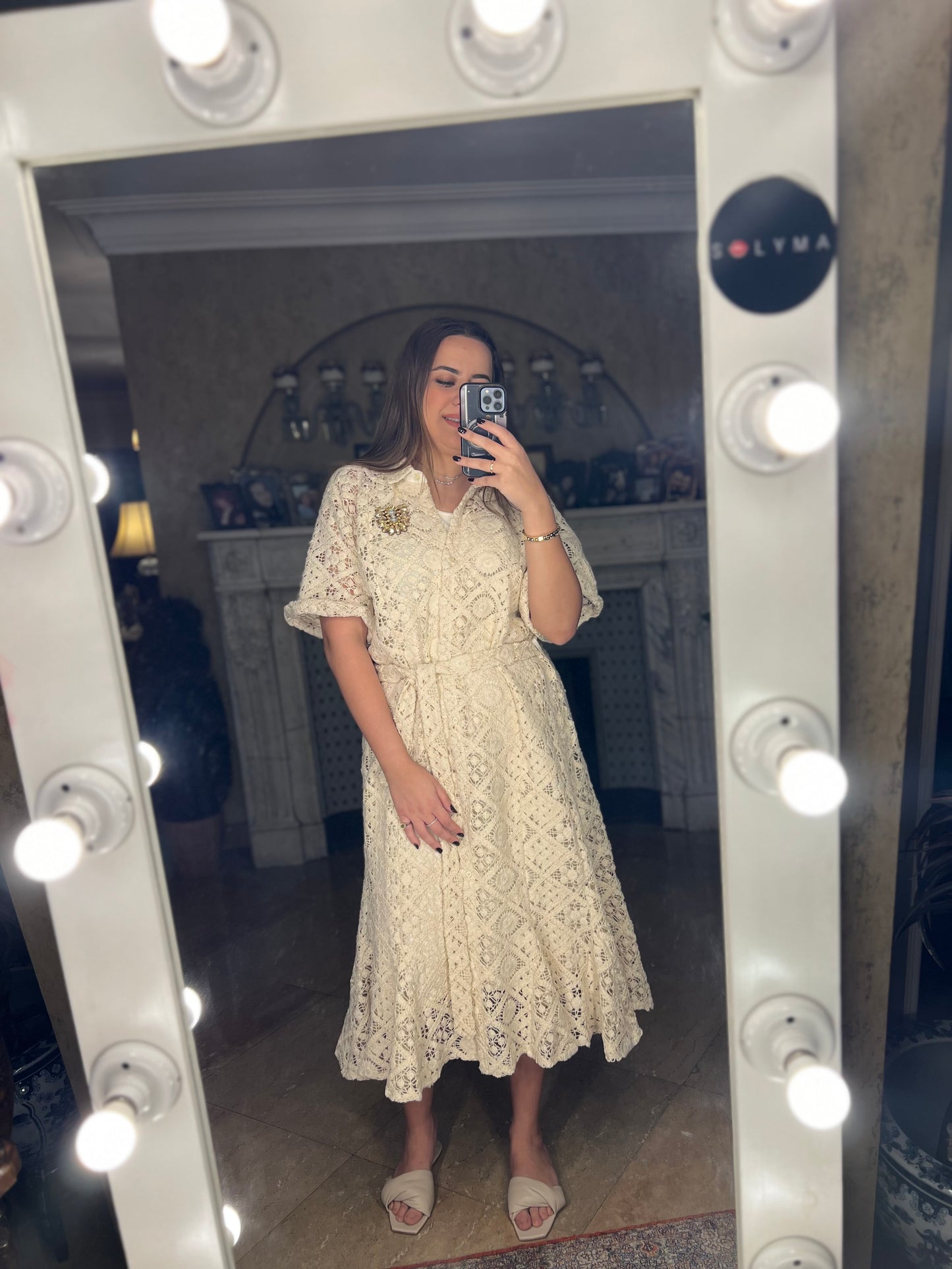 S Dress in Crochet
