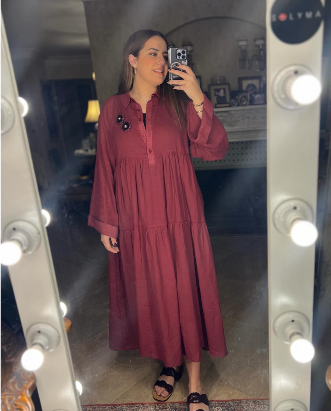 M Dress Burgundy
