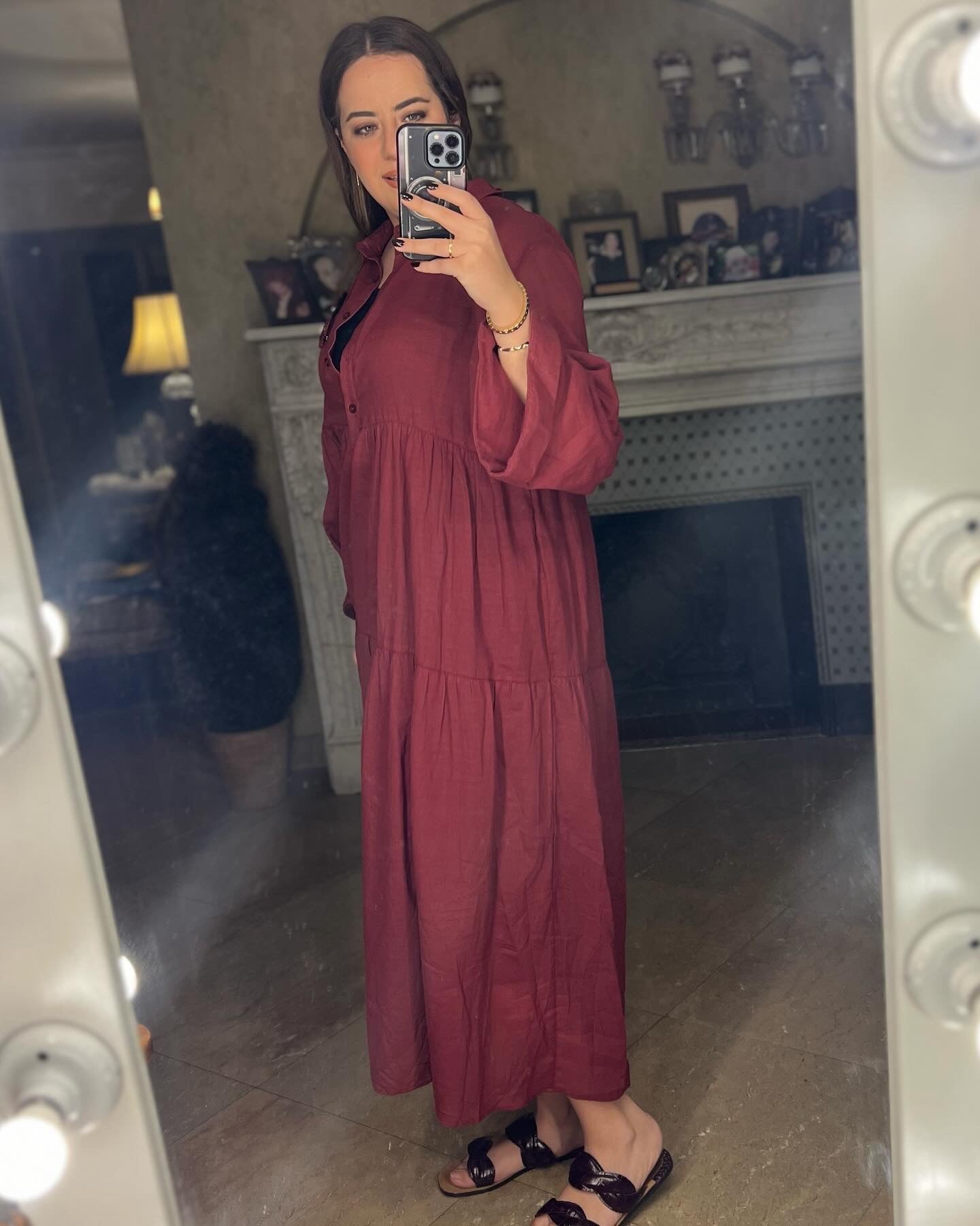 M Dress Burgundy