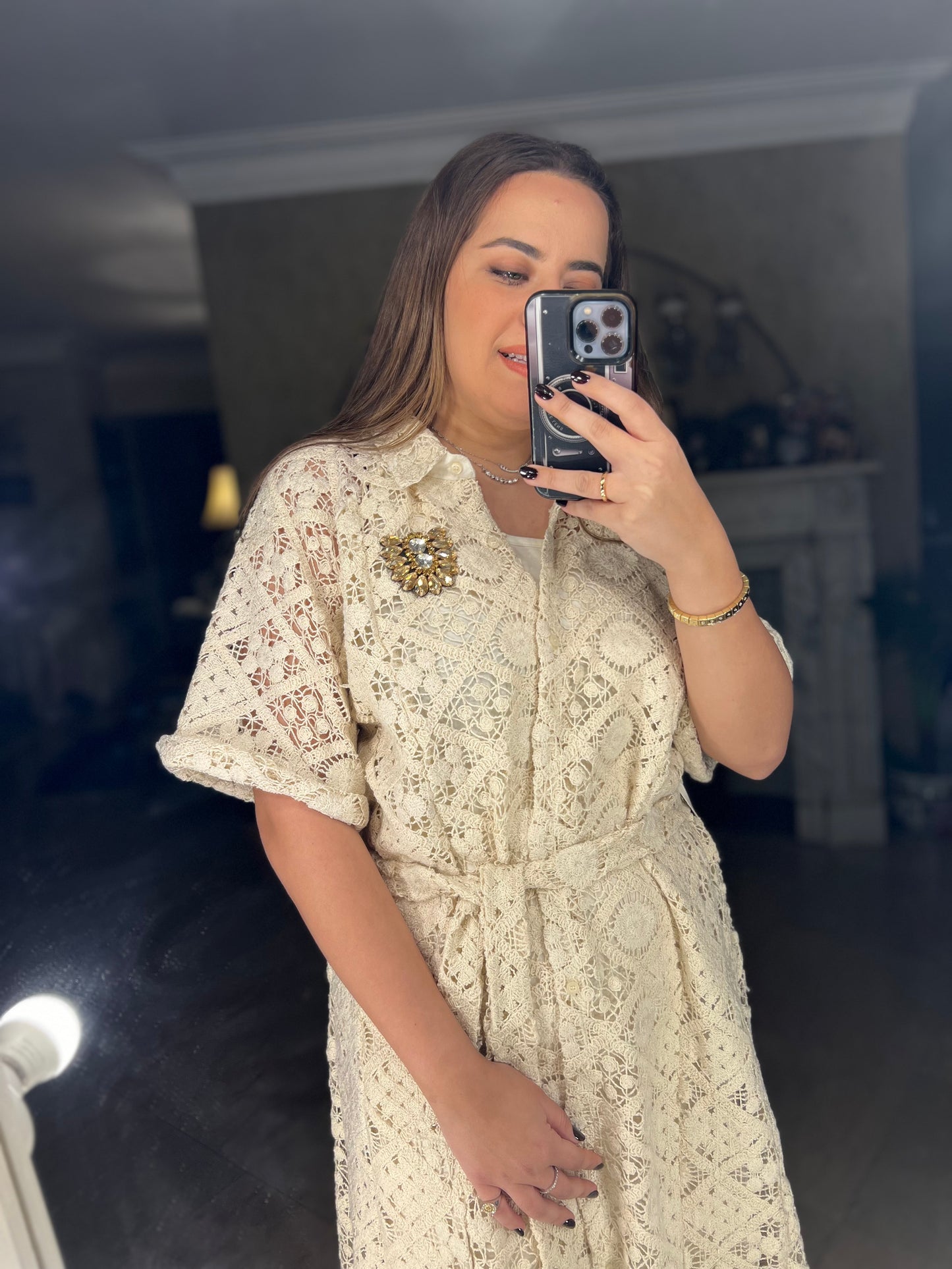 S Dress in Crochet