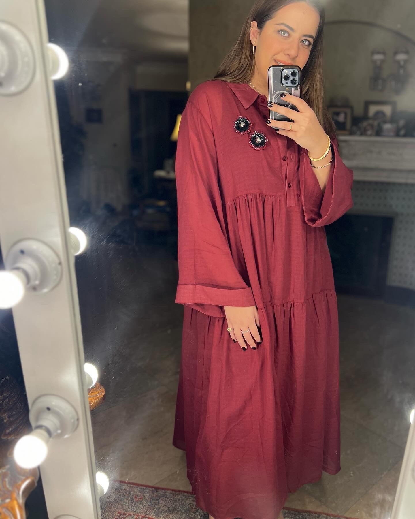 M Dress Burgundy