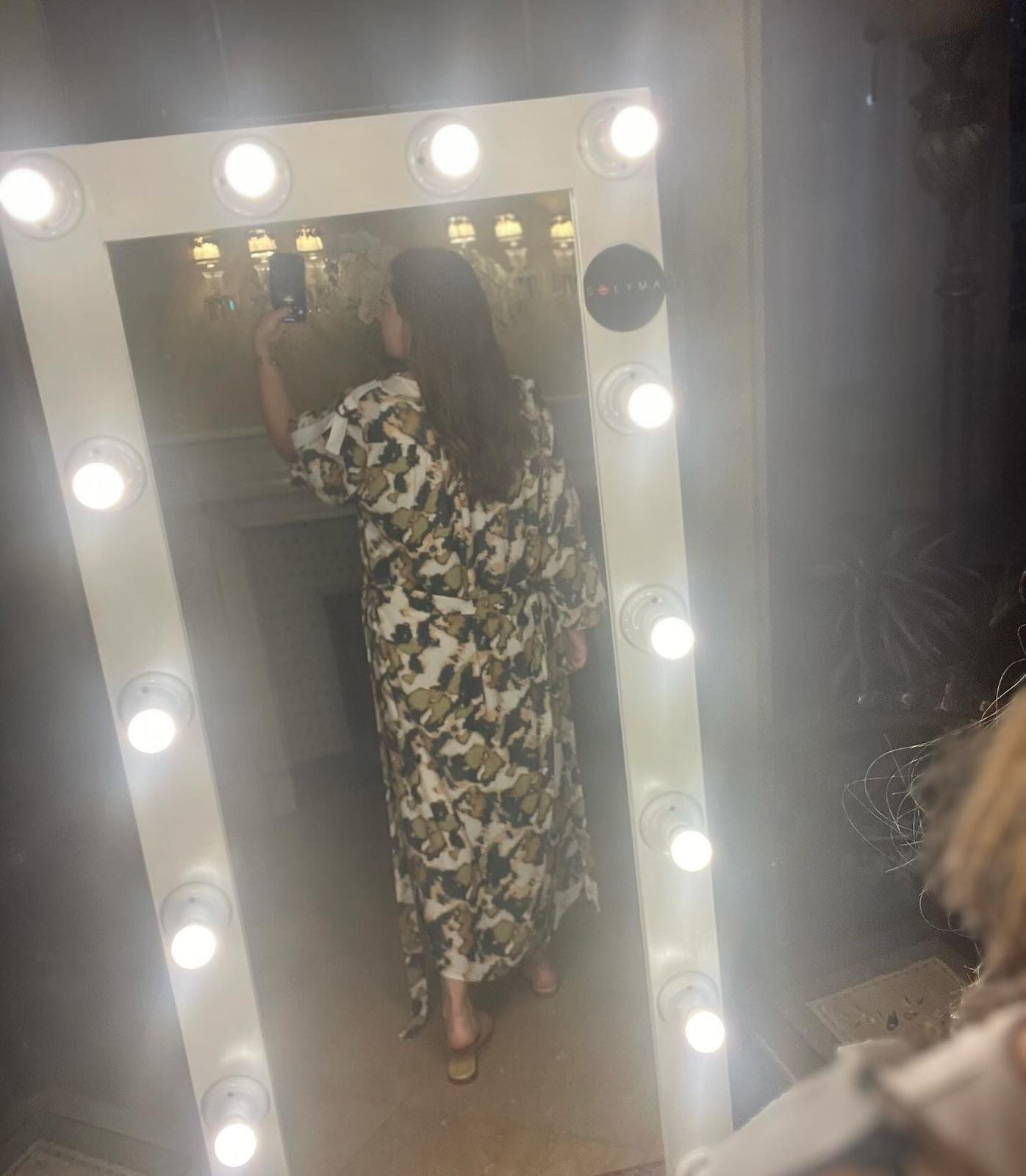 KIKI Dress in Abstract chiffon