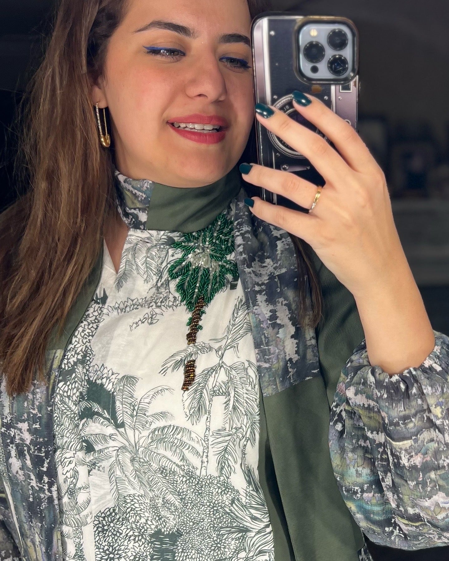 Spanish Dress in Pam Print *Long Sleeves*