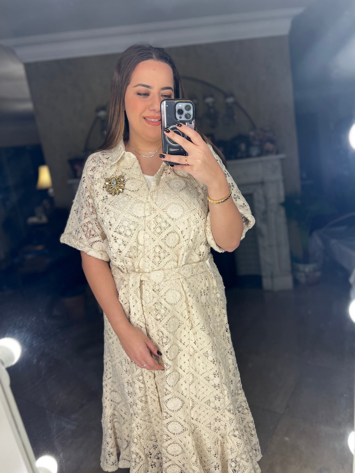 S Dress in Crochet