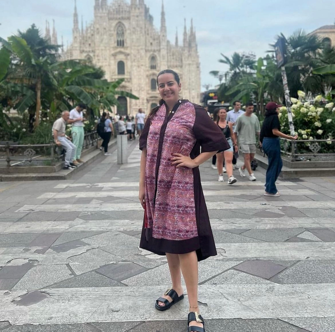Lino Shirt Dress