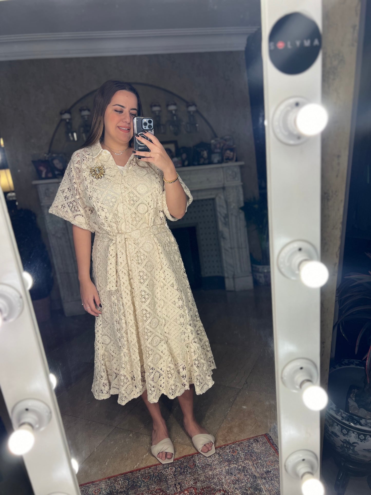S Dress in Crochet