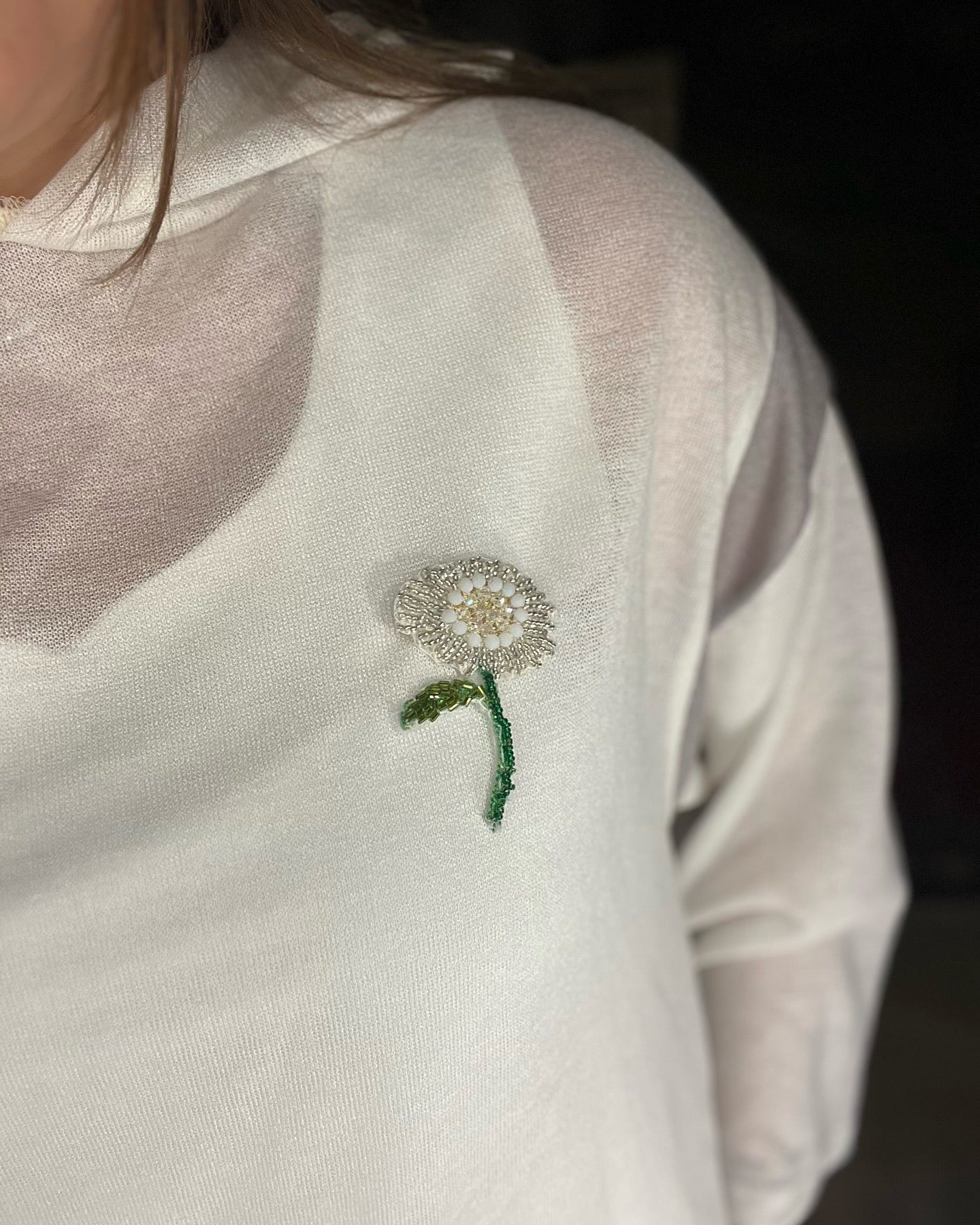Poppy Flower Pin