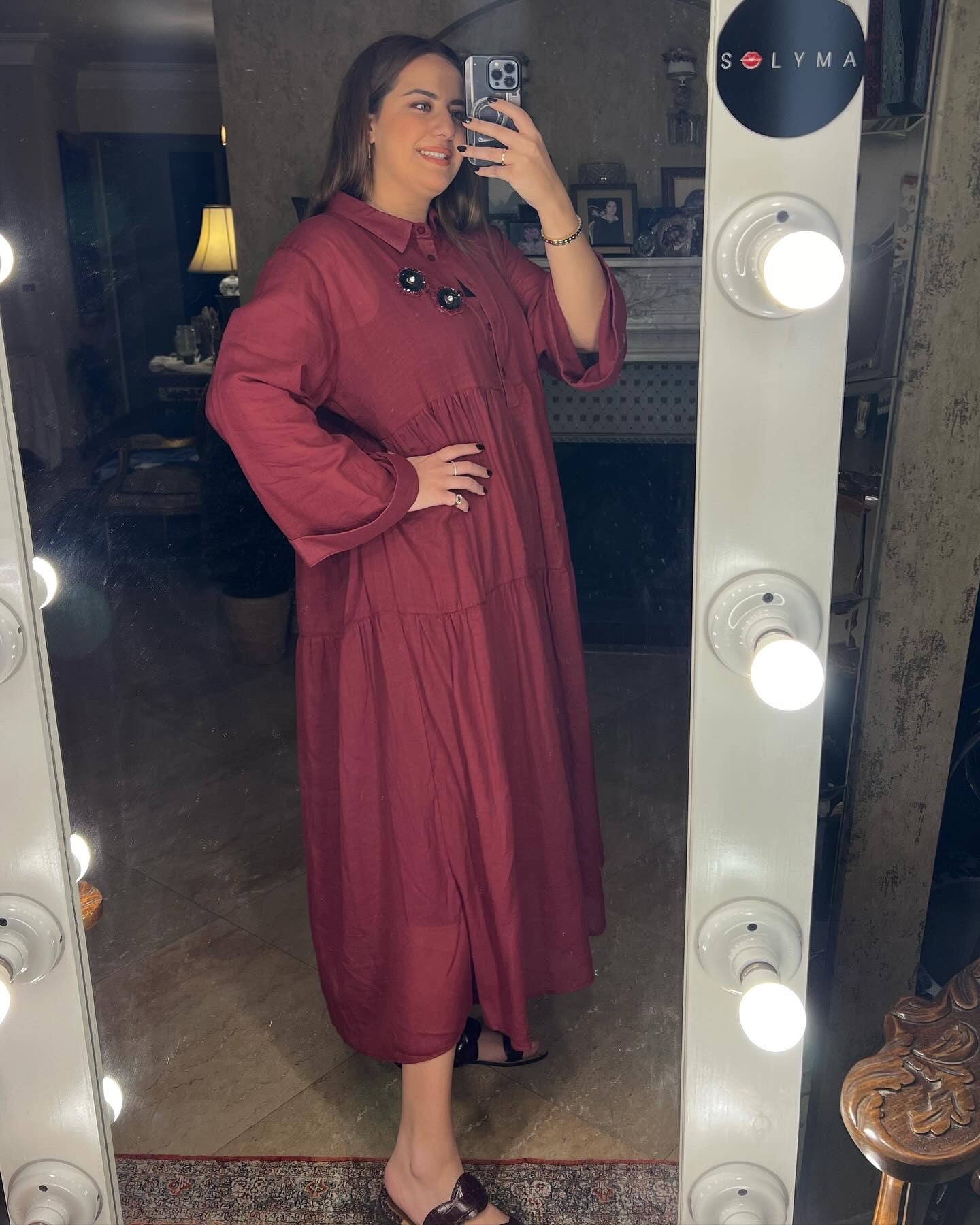 M Dress Burgundy