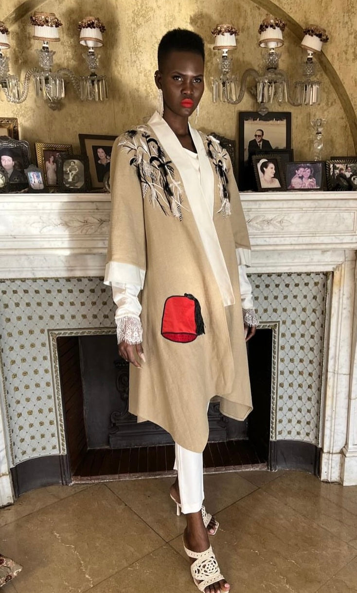 Tarboosh Kimono