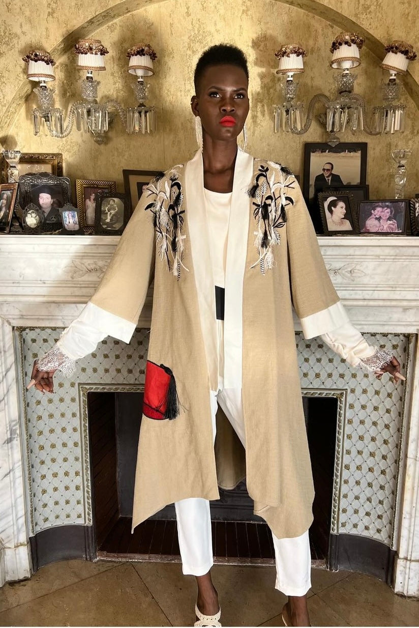 Tarboosh Kimono