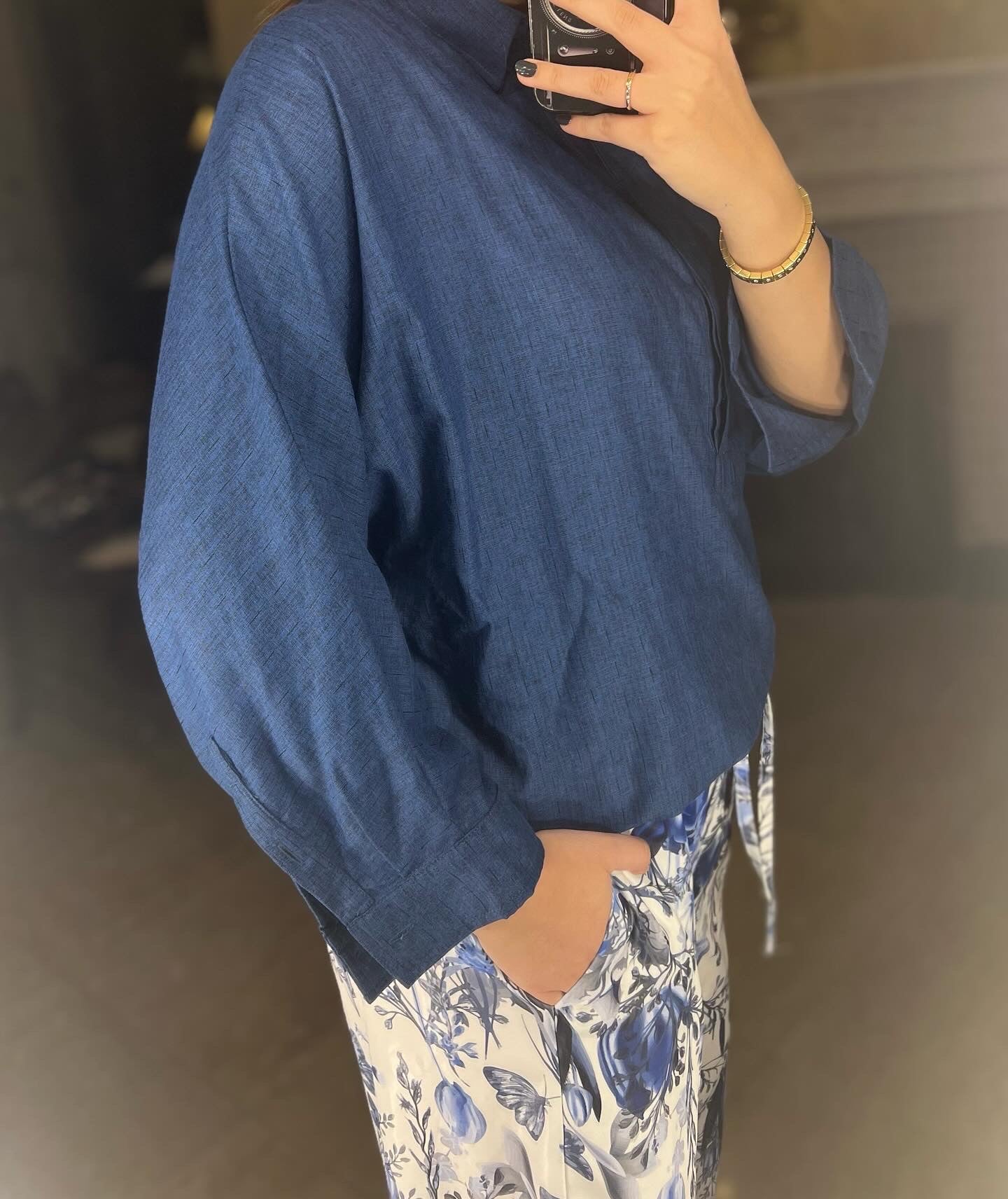 A Blouse in Blue