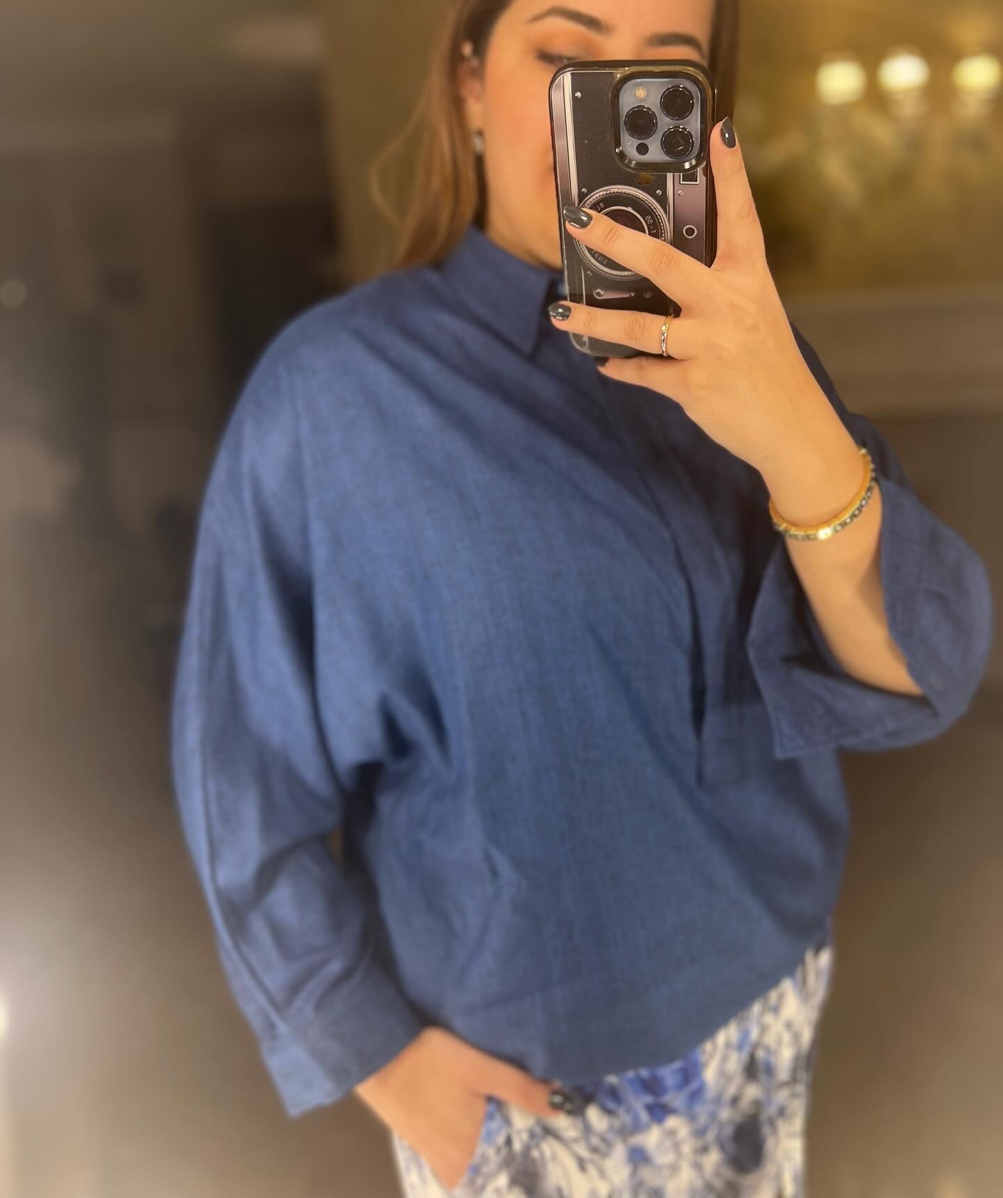 A Blouse in Blue