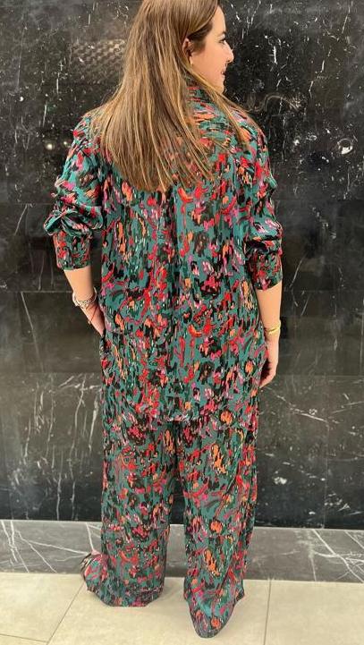 Silk Chiffon Green Base Set
